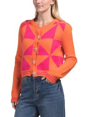FLAT WHITE Jewel Cardigan